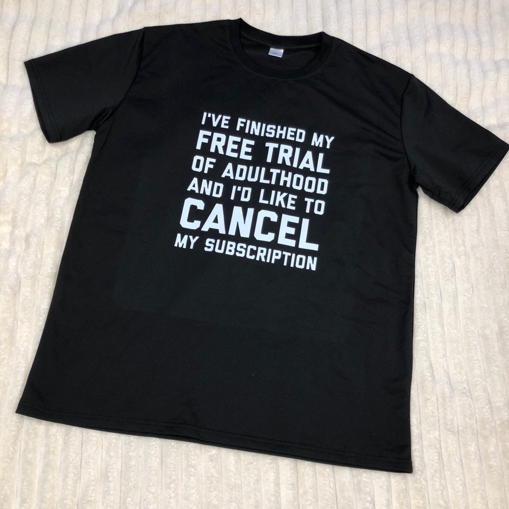 NWOT Black Graphic T-Shirt for Men XL(fits like L)